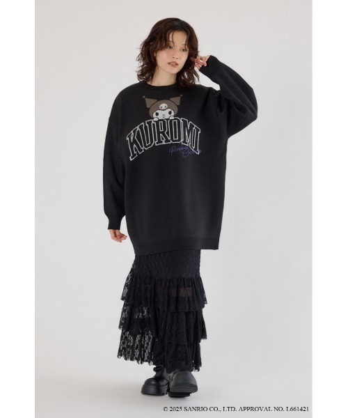 RODEO CROWNS WIDE BOWL(ロデオクラウンズワイドボウル)の「(サンリオキャラクターズ) BLC ニットワンピース(ワンピース・レディース・ブルー系その他/パープル系その他/イエロー系その他/レッド系その他・FREE)」の14枚目の写真