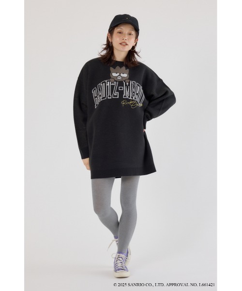 RODEO CROWNS WIDE BOWL(ロデオクラウンズワイドボウル)の「(サンリオキャラクターズ) BLC ニットワンピース(ワンピース・レディース・ブルー系その他/パープル系その他/イエロー系その他/レッド系その他・FREE)」の8枚目の写真