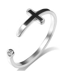 SLIM BLACK CROSS