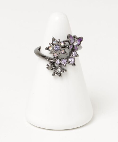 ANNA SUI(アナスイ)の「メタルスター リング(リング・レディース・パープル・M/L)」の2枚目の写真