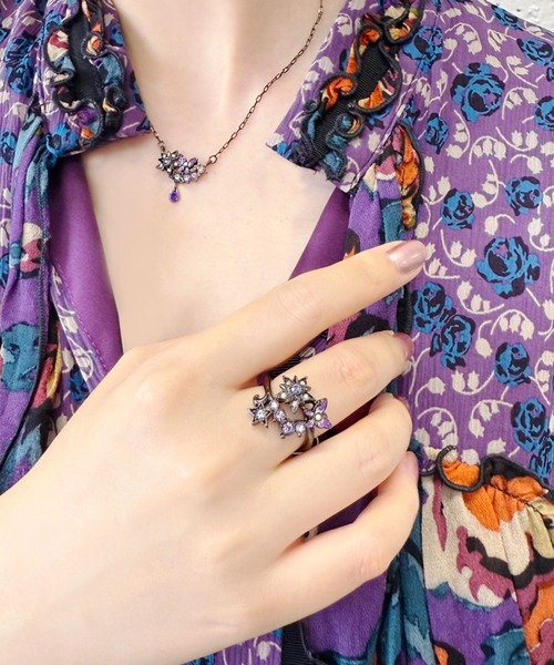 ANNA SUI(アナスイ)の「メタルスター リング(リング・レディース・パープル・M/L)」の4枚目の写真