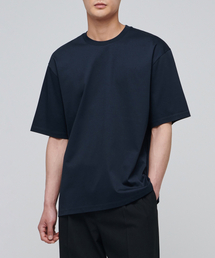 MUSINSA STANDARD（ムシンサスタンダード）の「SILKET RELAXED FIT CREWNECK T-SHIRT [NAVY]（Tシャツ/カットソー・メンズ）」
