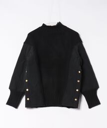 PREFERIR（プレフェリール）の「キルティング袖ニット（ニット/セーター）」