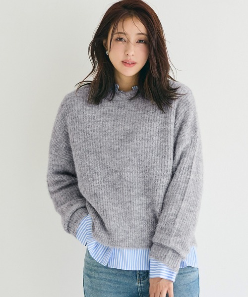 [WEB-лимит] Оверсайз топы «Orbit Size Knit TopS»