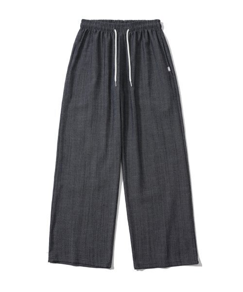 SEARCH410(サーチ410)の「デニムワイドパンツインディゴ(デニムパンツ・メンズ・その他・LARGE/MEDIUM)」の1枚目の写真