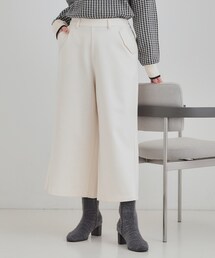 DRESKIP | 【あったか/S-LL】裏起毛ガウチョパンツ(その他パンツ)