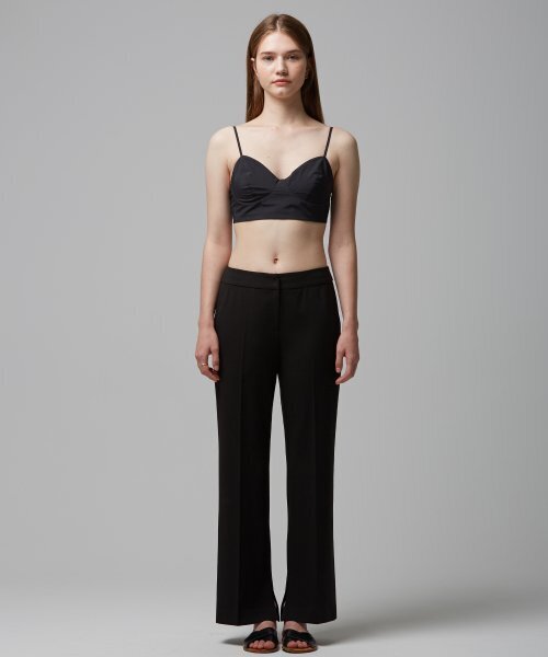ILOIL(イロイル)の「スリットパンツ - ブラック(スラックス・レディース・その他・SMALL)」の1枚目の写真
