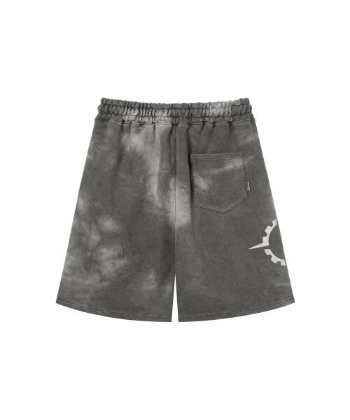 HARDGEAR APPAREL（ハードギアアパレル）の「タイダイ スウェットショーツ グレー（その他パンツ・メンズ・その他・LARGE/SMALL/X-LARGE）」の2枚目の写真