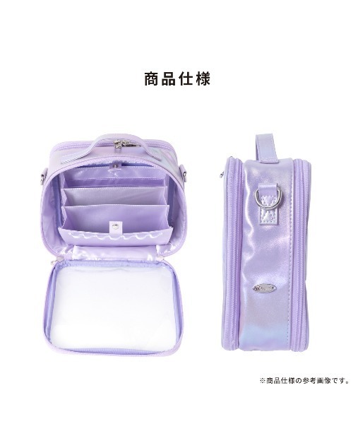 Hamee(ハミィ)の「Mineed by Osel 合皮ストレージ 2WAY ショルダーバッグ(ショルダーバッグ・レディース・ホワイト/ピンク/パープル/ブラック・FREE)」の18枚目の写真