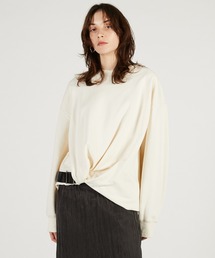 PRANK PROJECT | 【2026Spring Pre-Order】ツイストベルテッドスウェット / Twisted Belted Sweatshirt(スウェット)