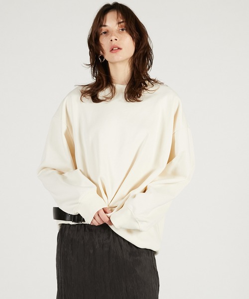 PRANK PROJECT（プランクプロジェクト）の「【2026Spring Pre-Order】ツイストベルテッドスウェット / Twisted Belted Sweatshirt（スウェット・レディース・ブラック/アイボリー/レッド・FREE）」の10枚目の写真