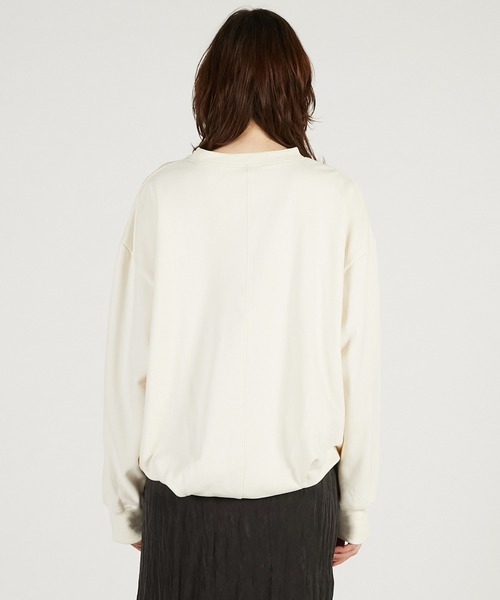 PRANK PROJECT（プランクプロジェクト）の「【2026Spring Pre-Order】ツイストベルテッドスウェット / Twisted Belted Sweatshirt（スウェット・レディース・ブラック/アイボリー/レッド・FREE）」の12枚目の写真