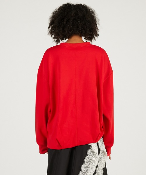 PRANK PROJECT（プランクプロジェクト）の「【2026Spring Pre-Order】ツイストベルテッドスウェット / Twisted Belted Sweatshirt（スウェット・レディース・ブラック/アイボリー/レッド・FREE）」の21枚目の写真