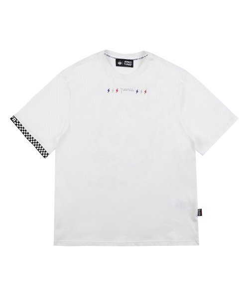 Monkey Flower(モンキーフラワー)の「共用 トロピカルグラフィック レギュラーフィット ベーシック半袖Tシャツ/MM1WTS04U BLUE(Tシャツ/カットソー・メンズ・その他・FREE)」の6枚目の写真