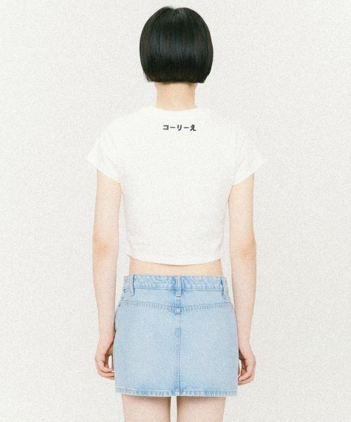 CCORIE(コーリーエ)の「シンボルスカーフクロップ半袖Tシャツホワイト(Tシャツ/カットソー・レディース・その他・FREE)」の8枚目の写真