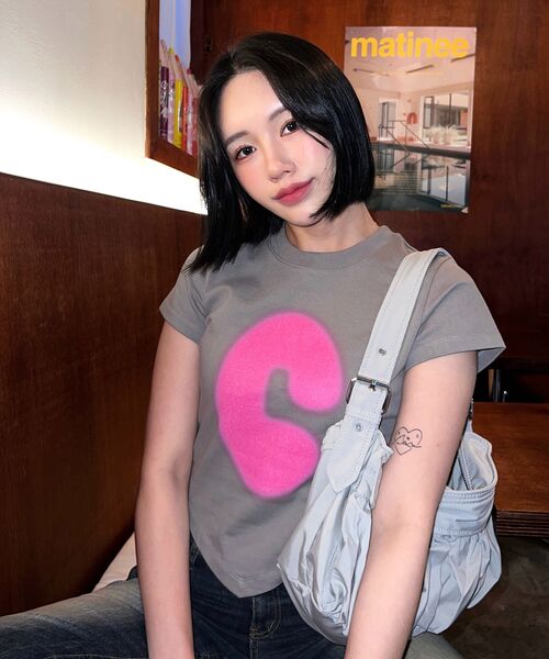 CCORIE(コーリーエ)の「シンボルスカーフクロップ半袖Tシャツホワイト(Tシャツ/カットソー・レディース・その他・FREE)」の15枚目の写真