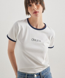 OWURA（オウラ）の「Logo Ringer Tee_Ivory（Tシャツ/カットソー）」