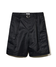 ZNO（ジーアンドオー）の「Nylon Belted Cargo Shorts (Black)（その他パンツ）」