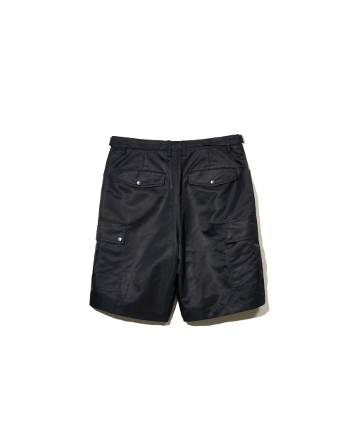 ZNO（ジーアンドオー）の「ナイロンベルト付きカーゴショートパンツ（ブラック）（その他パンツ・メンズ・その他・SMALL/MEDIUM/LARGE）」の5枚目の写真