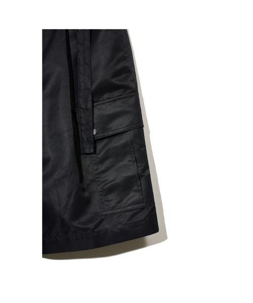 ZNO（ジーアンドオー）の「ナイロンベルト付きカーゴショートパンツ（ブラック）（その他パンツ・メンズ・その他・SMALL/MEDIUM/LARGE）」の3枚目の写真