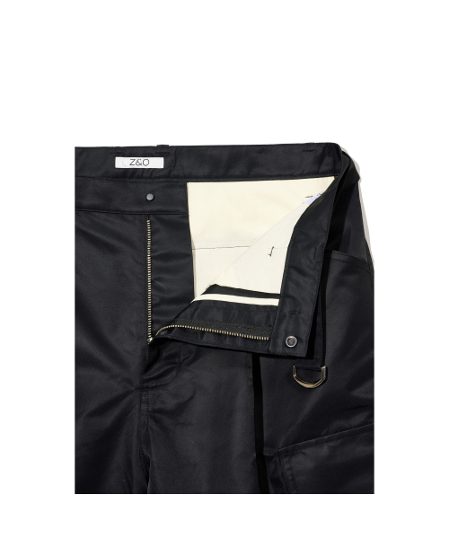 ZNO（ジーアンドオー）の「ナイロンベルト付きカーゴショートパンツ（ブラック）（その他パンツ・メンズ・その他・SMALL/MEDIUM/LARGE）」の10枚目の写真