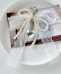 ULEULA（ウルア）の「リボン＆ハートチャーム/キーホルダーアソート（キーホルダー）」