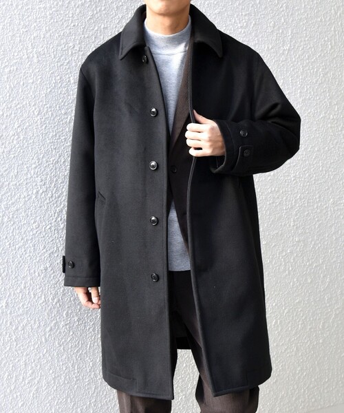 セール】SHIPS any: ウォーム メルトン ステンカラー コート◇（ステン