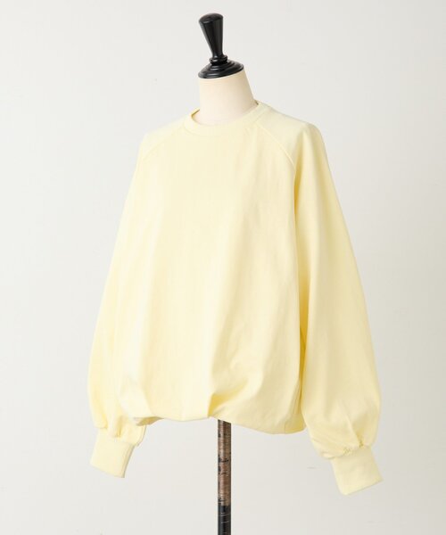BEARDSLEY（ビアズリー）の「コットン裾バルーンプルオーバー（Tシャツ/カットソー・レディース・レモンイエロー/ミント・FREE）」の20枚目の写真