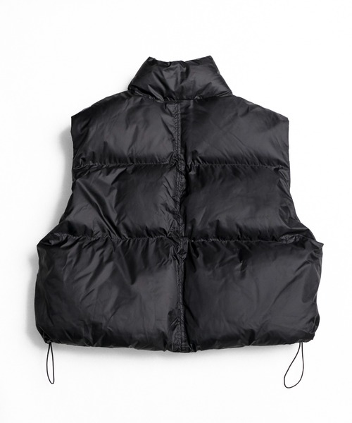 CALIFORNIA OUTFITTERS（カリフォルニア アウトフィッターズ）の「12D65 ワイドショートレングス　スタンドカラー中綿ベスト（ダウンベスト・メンズ・アイボリー/ブラック・FREE）」の13枚目の写真