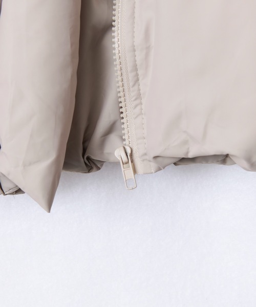 CALIFORNIA OUTFITTERS（カリフォルニア アウトフィッターズ）の「12D65 ワイドショートレングス　スタンドカラー中綿ベスト（ダウンベスト・メンズ・アイボリー/ブラック・FREE）」の10枚目の写真