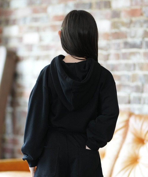 ELEMENT（エレメント）の「ELEMENT/エレメント TAGGING HOOD GIRL キッズ パーカー BG025022（パーカー・キッズ・ブラック/ホワイト・130cm/140cm/150cm）」の16枚目の写真