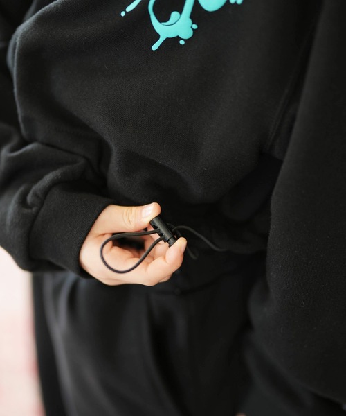 ELEMENT（エレメント）の「ELEMENT/エレメント TAGGING HOOD GIRL キッズ パーカー BG025022（パーカー・キッズ・ブラック/ホワイト・130cm/140cm/150cm）」の17枚目の写真