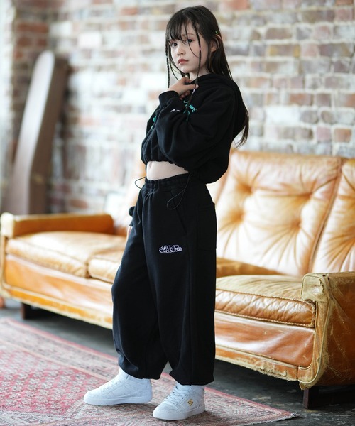 ELEMENT（エレメント）の「ELEMENT/エレメント TAGGING HOOD GIRL キッズ パーカー BG025022（パーカー・キッズ・ブラック/ホワイト・130cm/140cm/150cm）」の11枚目の写真