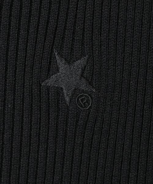 CONVERSE TOKYO(コンバーストウキョウ)の「RIB KNIT DOCKING DRESS(ワンピース・レディース・ブラック/グレー・FREE)」の15枚目の写真