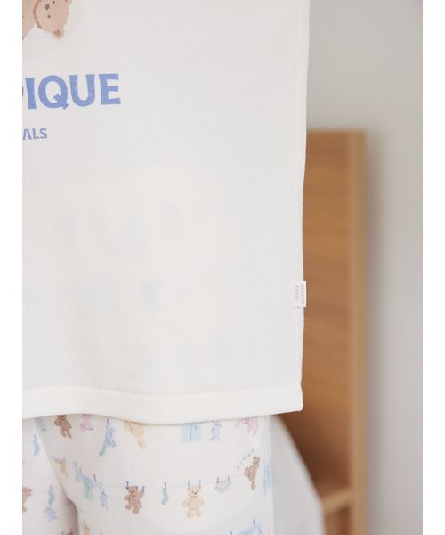 にゃんこサマ専用　GELATO PIQUE ルームウェア ウォッシングアニマルワンポイントロンT（ルームウェア/パジャマ