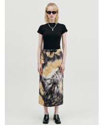 MAVRK（マーベリック）の「ウォータープリンティングスカート[ブラック]（スカート）」