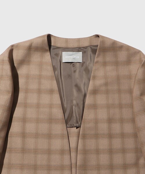 DELEGANT】 ルームジャケット / セットアップ対応（ノーカラー