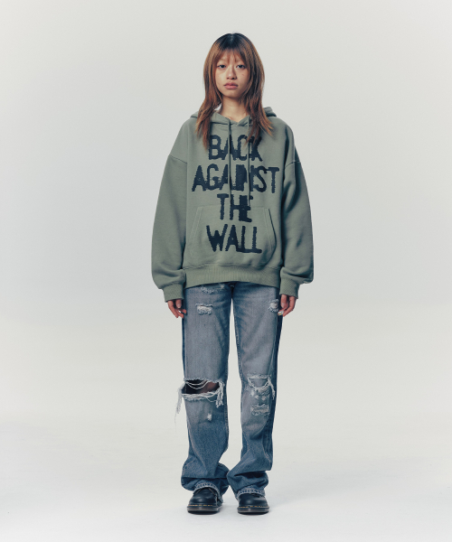 ISTKUNST（イストクンスト）の「BAW HOODIE_KHAKI(IK2EFMM408A)（パーカー・レディース・カーキ・M/L/S）」の6枚目の写真