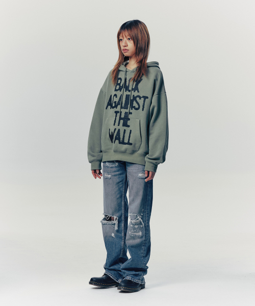 ISTKUNST（イストクンスト）の「BAW HOODIE_KHAKI(IK2EFMM408A)（パーカー・レディース・カーキ・M/L/S）」の7枚目の写真