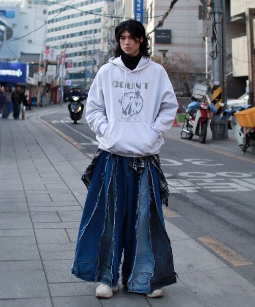 THE MILE（ザマイル）の「キャットスタカウントスウェットフード BLACK（パーカー・メンズ・その他・S/M/L/XL）」の4枚目の写真