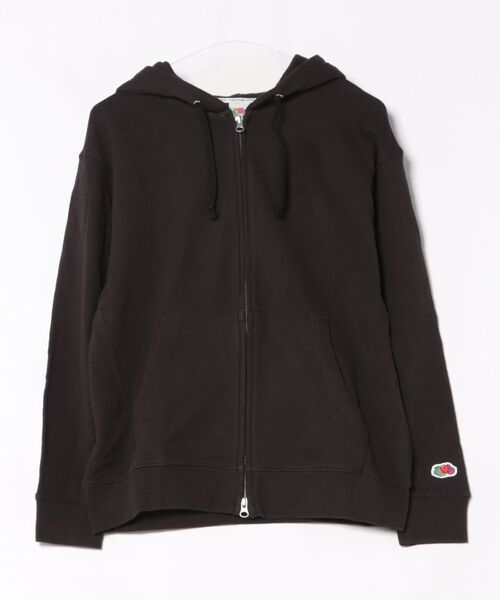 FRUIT OF THE LOOM（フルーツオブザルーム）の「【ST】【FRUIT OF THE LOOM】ZIP UP パーカー（パーカー・レディース・グレー/ブラック・SMALL/MEDIUM）」の2枚目の写真
