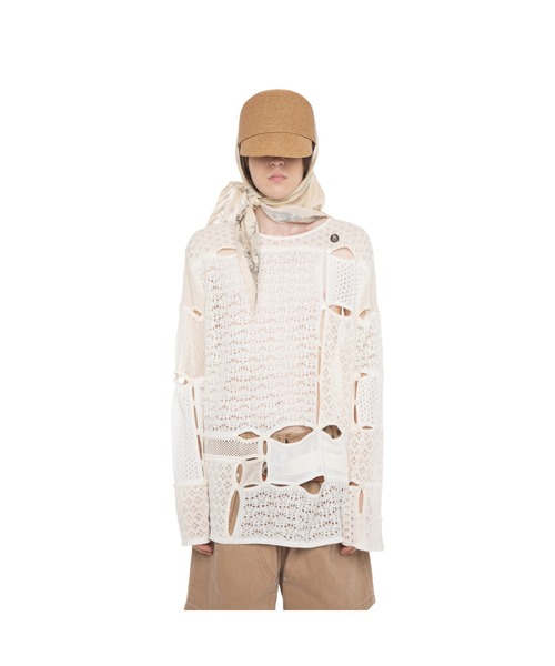 DAIRIKU(ダイリク)の「Scarf Docking Straw Cap(キャップ・メンズ・ブラック/ライトブラウン・7 1/4/7 5/8)」の3枚目の写真
