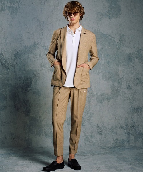 wjk(ダヴルジェイケイ)の「mhs2511- cut-off polo S-S(printed) ポロシャツ(705 mw04i)(ポロシャツ・メンズ・ブラック系その他/ダークグレー/ホワイト・XL/L/M/S)」の12枚目の写真