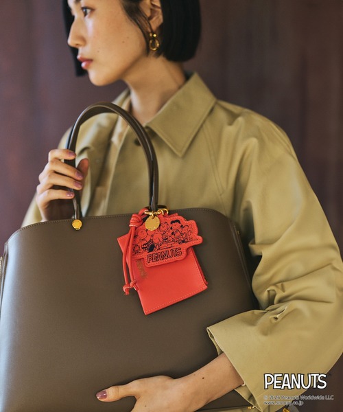 WEB限定/一部店舗限定】【E'POR×PEANUTS】別注 ポーチ付き ART CHARM