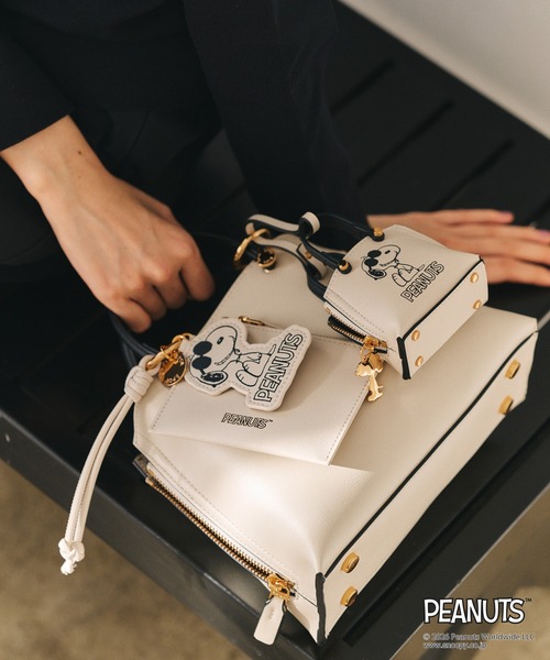 WEB限定/一部店舗限定】【E'POR×PEANUTS】別注 ポーチ付き ART CHARM