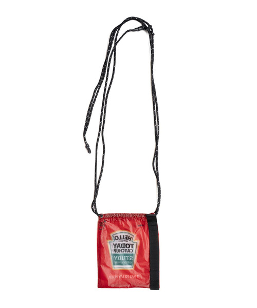 yoshiokubo(ヨシオクボ)の「yoshiokubo ヨシオクボ / KETCHUP BAG S ケチャップショルダーバッグ / YKS26901(ショルダーバッグ・メンズ・レッド/ホワイト・FREE)」の1枚目の写真