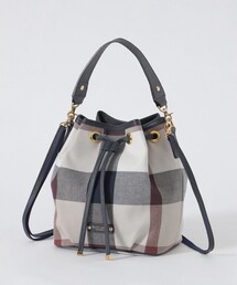 BLUE LABEL CRESTBRIDGE | クレストブリッジチェックキャンバスコロン(ショルダーバッグ)