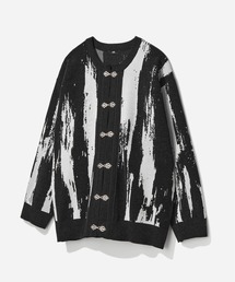 HARE | ダマスクガラメタルボタンカーディガン(HARE)(カーディガン/ボレロ)