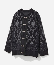 HARE | ダマスクガラメタルボタンカーディガン(HARE)(カーディガン/ボレロ)