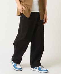 【HANES/ヘインズ】ワイドフィットノータックパンツ /チノパン ワイドパンツ